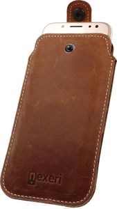 Nexeri Etui Leather Pocket XL IPHONE X XS / SAMSUNG GALAXY S6 brązowe 3