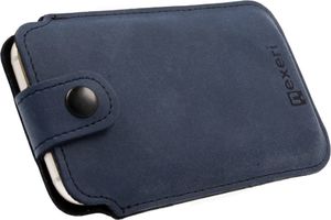 Nexeri Etui Leather Pocket XL IPHONE X XS / SAMSUNG GALAXY S6 granatowe 4