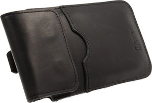 Nexeri Etui Kabura skórzana do paska pionowa otwierana portfel Nexeri Flap Leather SAMSUNG GALAXY A70 / A80 / NOTE 9 czarne uniwersalny 5