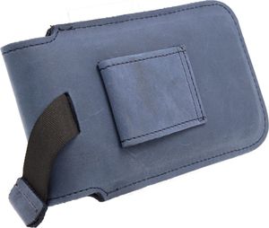 Nexeri Etui Flap Leather IPHONE X XS / SAMSUNG GALAXY S6 granatowe 5