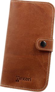 Nexeri Etui Wallet Leather XL IPHONE 6+ PLUS / SAMSUNG GALAXY A10 brązowe 3