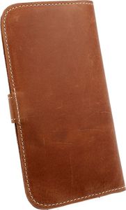 Nexeri Etui Wallet Leather XL IPHONE 6+ PLUS / SAMSUNG GALAXY A10 brązowe 4