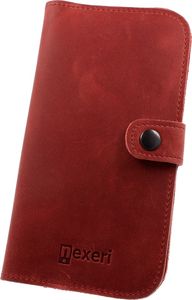 Nexeri Etui Wallet Leather XXL GALAXY A70 bordowe 2