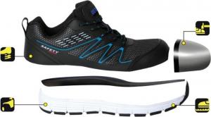 Dedra półbuty bezpieczne M1 sport, rozmiar 47, kategoria SB SRC (BH9M1-47) 2