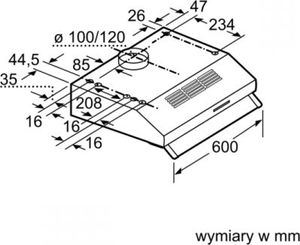 Okap Bosch DUL62FA51 6