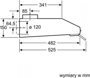 Okap Bosch DUL62FA51 8