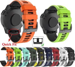 Garmin Garmin Pasek silikonowy na nadgarstek QuickFit 26 (czarny) 3
