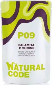 Natural Line s.r.l NATURAL CODE KOT sasz.70g BONITO/SURIMI P09 /24 1