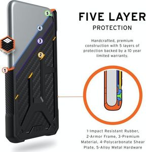 UAG UAG Monarch - obudowa ochronna do Apple iPhone 11 Pro (carbon fiber) 4