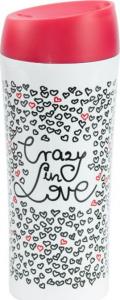 Dajar Kubek termiczny Am-Love Crazy in love 400ml biały (DAJA0488) 1