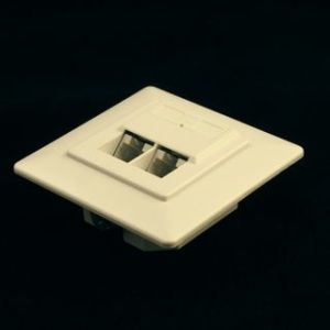 NetRack gniazdo kompletne podtynkowe 2xRJ45 8p8c UTP Cat5e LSA - 106-04 3