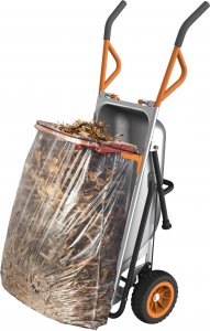 Worx Taczka srebrna (WG050) 9