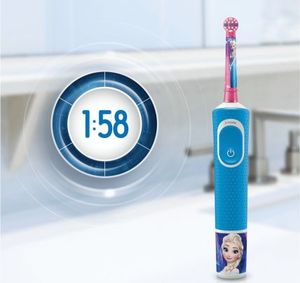Szczoteczka Oral-B Vitality Kids D100 Frozen Niebieska 7