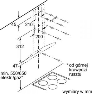Okap Bosch DWQ66DM50 7