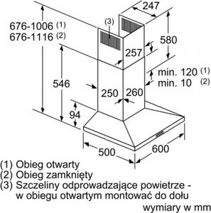 Okap Bosch DWQ66DM50 9
