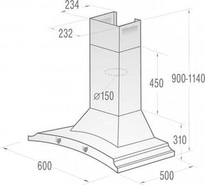 Okap Gorenje DK63MCLI 2