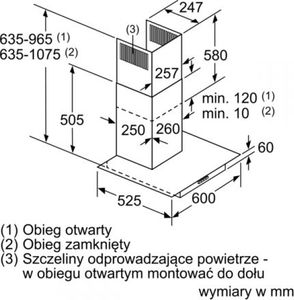 Okap Siemens LC66GBM50 9