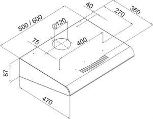 Okap VDB Plus Slim 50 4