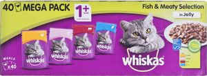 Whiskas Karma whiskas Smaki Rybne i Tradycyjne galaretka (4,00 kg ) 4