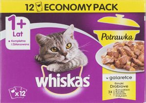 Whiskas Karma Drobiowa Potrawka galaretka 3