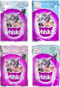 Whiskas Potrawka Junior Smaki Rybne galaretka (1,02 kg ) 2