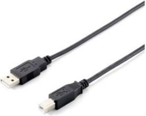 Kabel USB Equip USB-A - USB-B 3 m Czarny (128861) 1