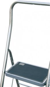 Krause Drabina wolnostojąca jednostronna aluminiowa 2 stopniowa (130860) 2