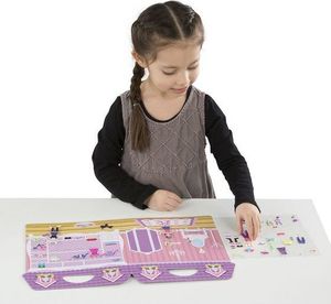 Melissa & Doug Melissa Doug Naklejki Wielorazowe Wypukłe Ubrania uniwersalny 7