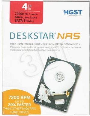 Dysk HGST Deskstar 4 TB 3.5" SATA III (0S03665) 3