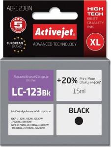 Tusz Activejet tusz AB-123BN / LC123Bk / LC125Bk (black) 1