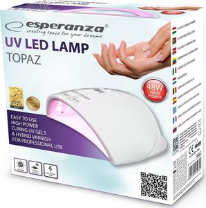Lampa do paznokci Esperanza Topaz LED UV (EBN006) 2