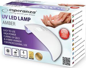 Lampa do paznokci Esperanza Amber LED UV (EBN009) 2