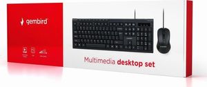Klawiatura + mysz Gembird KBS-UM-03 3
