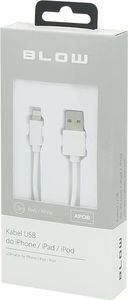 Kabel USB Blow USB-A - 1.5 m Biały (66-076#) 2
