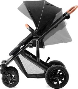 Wózek KinderKraft Prime 3w1 czarny 9