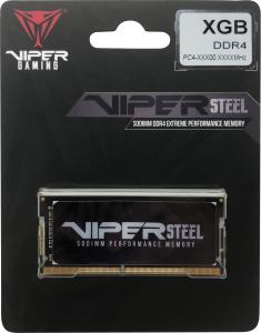 Pamięć do laptopa Patriot Viper Steel, SODIMM, DDR4, 16 GB, 2666 MHz, CL18 (PVS416G266C8S) 6