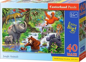 Castorland Puzzle 40 maxi - Jungle Animals CASTOR 1