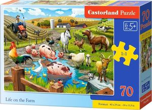 Castorland Puzzle 70 Life on the Farm CASTOR 1