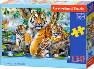 Castorland Puzzle 120 Tigers by the Stream CASTOR 1