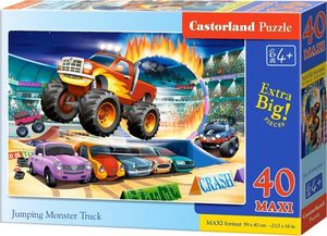 Castorland Puzzle 40 maxi - Jumping Monster Truck CASTOR 1