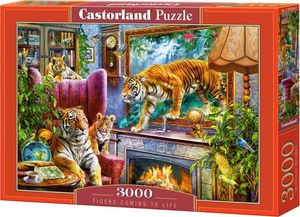Castorland Puzzle 3000 Tigers Coming to Life CASTOR 1