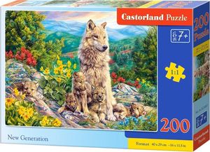 Castorland Puzzle 200 New Generation CASTOR 1
