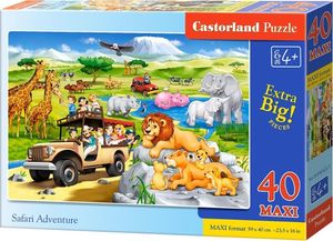 Castorland Puzzle 40 maxi - Safari Adventure CASTOR 1