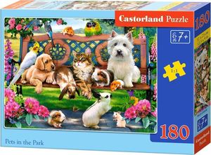 Castorland Puzzle 180 Pets in the Park CASTOR 1