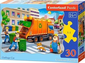 Castorland Puzzle 30 Garbage Car 1