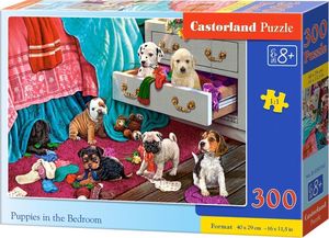 Castorland Puzzle 300 Puppies in the Bedroom CASTOR 1
