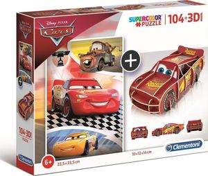 Clementoni Puzzle 104 3D model Cars 1