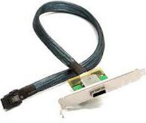 SuperMicro SFF 8087 - SFF 8087, 1m, Czarny (CBL-0166L) 2