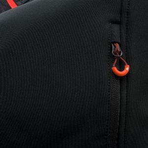 Kurtka męska Elbrus SOFTSHELL IVER BLACK/SPICY ORANGE/ASPHALT XXL 5