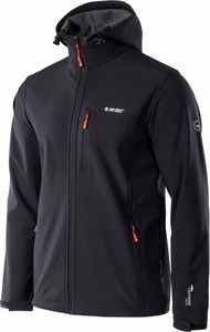 Kurtka męska Hi-Tec Caen czarno-pomarańczowa r. 2XL 2